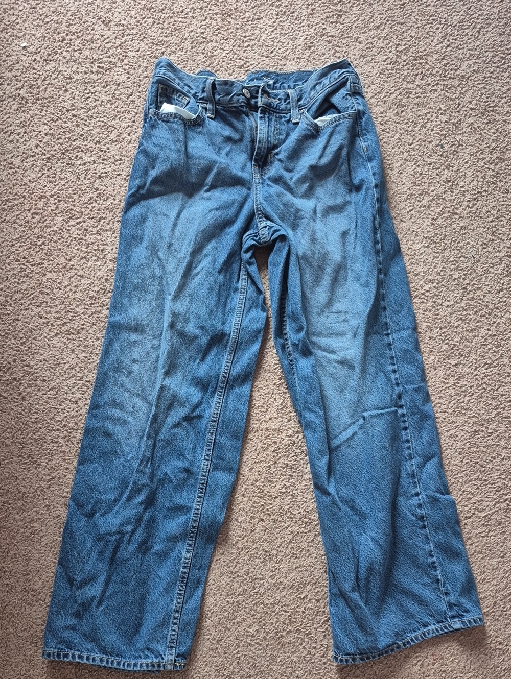 Old Navy Straight-Leg Women's Jeans - Blue Denim